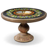 AN ITALIAN MICROMOSAIC TABLE TOP, DEPICTING VIEWS OF ROME BY NIGHT AND DAY - фото 2