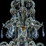 A NORTH ITALIAN GILT-METAL MOULDED AND CUT-GLASS TWELVE-LIGHT CHANDELIER - photo 4