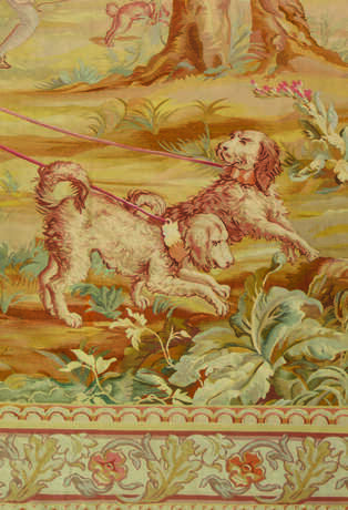 A LARGE NAPOLEON III AUBUSSON PICTORIAL TAPESTRY - photo 4