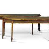 A PAIR OF GEORGE III MAHOGANY AND SATINWOOD BANDED SERVING-TABLES - фото 1