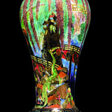 Wedgwood. A LARGE WEDGWOOD FAIRYLAND LUSTRE 'TEMPLE ON A ROCK' VASE AN... - фото 1