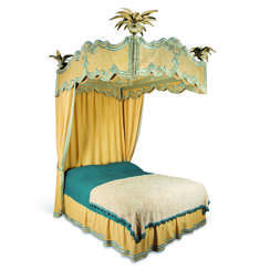 AN ITALIAN BAROQUE BED