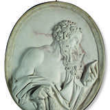 A PAIR OF MARBLE PORTRAIT RELIEFS OF PHILOSOPHERS - фото 2