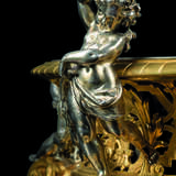 A FRENCH ORMOLU AND SILVERED-BRONZE JARDINIERE - photo 2