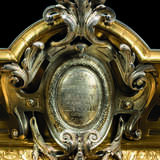 A FRENCH ORMOLU AND SILVERED-BRONZE JARDINIERE - Foto 3