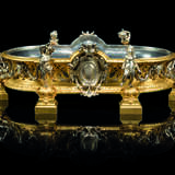 A FRENCH ORMOLU AND SILVERED-BRONZE JARDINIERE - photo 4