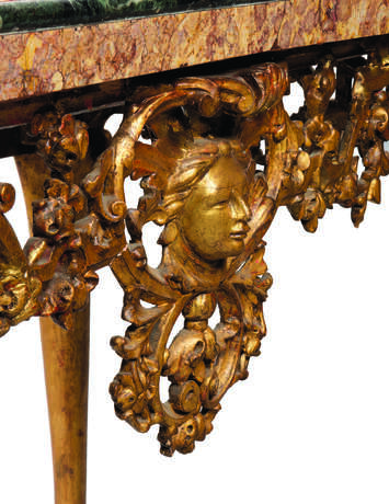 A PAIR OF NORTH ITALIAN GILTWOOD CONSOLE TABLES - photo 2