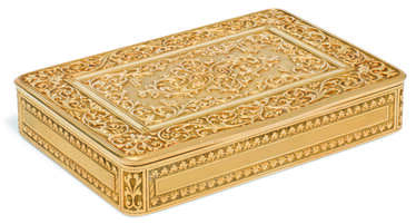 AN AUSTRIAN GOLD SNUFF-BOX