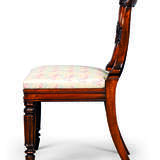 A SET OF TWELVE WILLIAM IV BRAZILIAN ROSEWOOD DINING-CHAIRS - фото 2