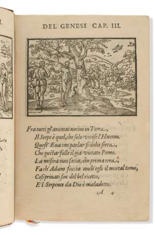 BIBLES ITALIENNES ILLUSTRÉES - Gabriello SIMEONI (1509-1756) - Foto 2