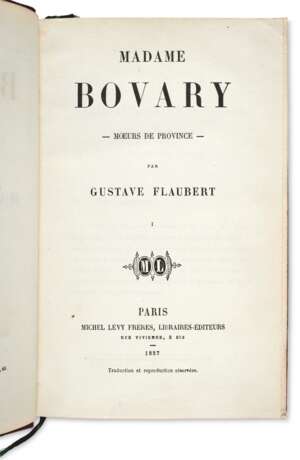 Flaubert, Gustave. FLAUBERT, Gustave (1821-1880) - photo 1