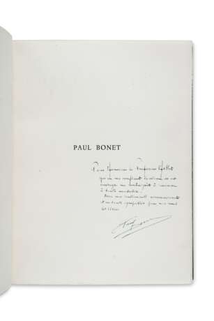 Valery, Paul. [BONET, Paul (1889-1971)], Paul VALÉRY (1871-1945), Paul ÉLUARD (1895-1952) et alii - photo 4