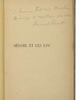 [PROUST, Marcel (1871-1922)] - RUSKIN, John (1819-1900)