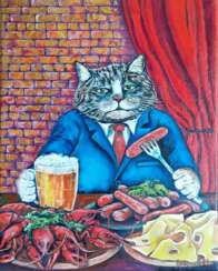 Cat and Beer