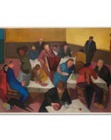 Mario Mafai (Roma 1902 - 1965): Osteria romana (Osteria di Via Flaminia) 1949-50