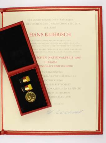 Deutscher Nationalpreis 1965, - фото 1