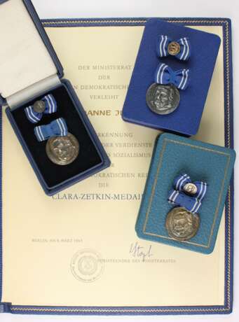 Clara-Zetkin-Medaille,  - photo 1