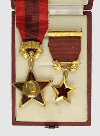Medaille Held der CSSR, - photo 1