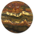 A LARGE BANDED IRON TIGER EYE SPECIMEN - Prix ​​des enchères