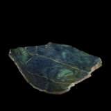 AN ATTRACTIVE NEPHRITE JADE TABLETOP WITH BASE - Foto 1