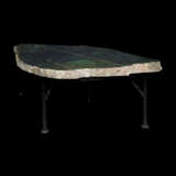 AN ATTRACTIVE NEPHRITE JADE TABLETOP WITH BASE - photo 2