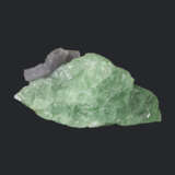 A SPECIMEN OF MINT GREEN AND GREY FLUORITE - фото 2