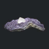 AN ATTRACTIVE SPECIMEN OF AMETHYST WITH CENTRAL CALCITE POINT - photo 5