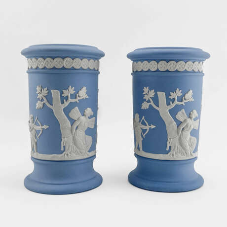 Cupid and Psyche Wedgwood Biscuit Angleterre 1970 - photo 1