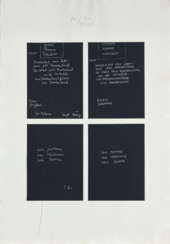 Joseph Beuys (Krefeld 1921 - Dusseldorf 1986): Glacier Sponge Deathbed 1979