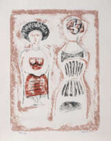 Massimo Campigli (Berlino 1895 - St. Tropez 1971): Due donne