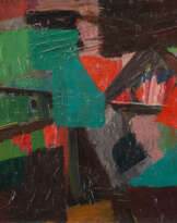 Bruno Cassinari (Piacenza 1912 - Milano 1992): Composizione 1957