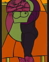 Valerio Adami (Bologna 1935): In tenda 2000