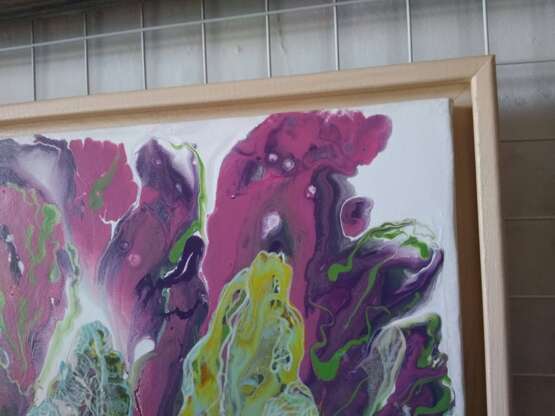 Листья салата АКРИЛ НА ХОЛСТЕ НА ПОДРАМНИКЕ Multilayer paintings Contemporary art Still life Russia 2018 - photo 4