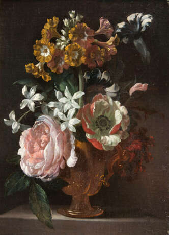 Blumen in einer Vase. Jean Baptiste Belin de Fontenay - photo 1