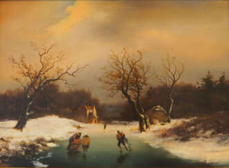 R. Jacobi: 'Winterlandschaft'.