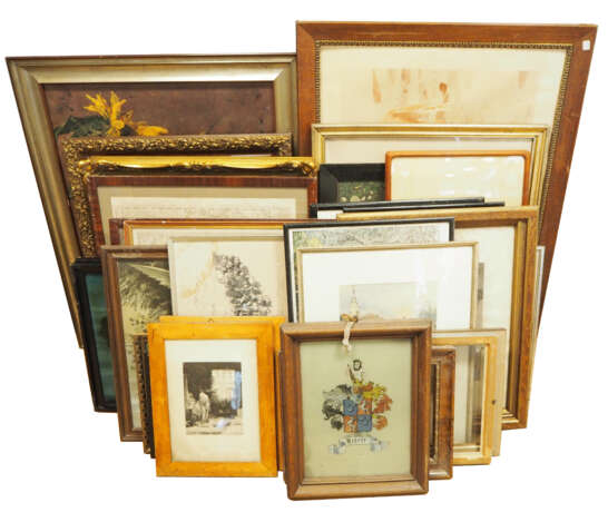 Bilder / Grafiken / Gemälde - aus dem Bestand eines Antiquitätenhändlers - Teil 1. - Foto 1