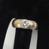 Ring mit Diamanten-Brillianten GOLD-PLATIN. - Foto 3