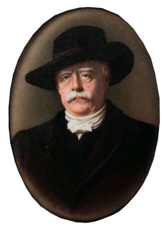 Porzellanbild 'Fürst Bismarck' - Foto 1