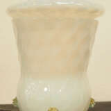 Murano: Deckeldose Opalglas. - photo 1
