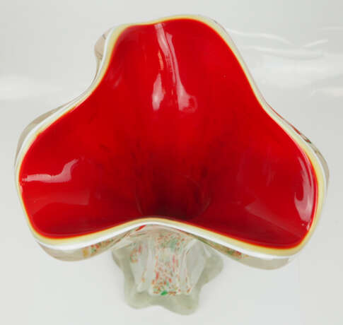Murano: Vase mit farbenfrohem Dekor. - photo 3