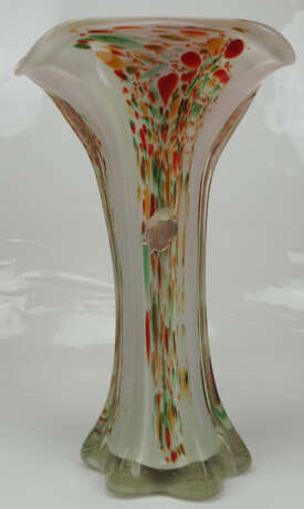 Murano: Vase mit farbenfrohem Dekor. - Foto 5