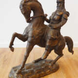 Bronzeplastik Skanderbeg. - photo 1