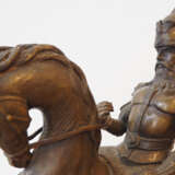 Bronzeplastik Skanderbeg. - Foto 2