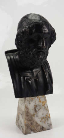 Bronzebüste Platon. - Foto 1
