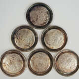 Apollo-Münzen im Etui - 6 Exemplare SILBER. - Foto 3