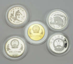 China: Münzen Lot.