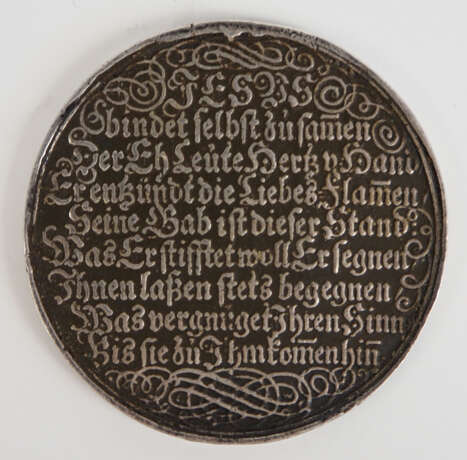 Hochzeits-Medaille. - Foto 2