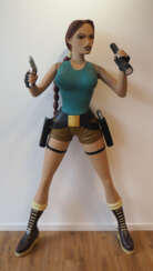 Tomb Rider: Lara Croft - Figur in Lebensgröße.