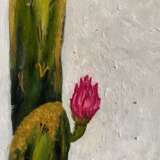 Картина маслом «Кактусы» Leinwand auf Karton Malmesser Symbolismus Landschaftsmalerei Russland 2021 - Foto 4