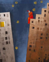 Emilio Tadini (Milano 1927 - 2002): Notturno